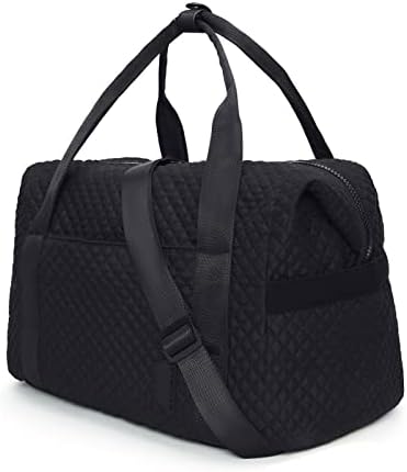 BAGSMART Large Gym Bag with Yoga Mat Buckle, Weekender Overnight Bag for Women, Travel Duffle Bag for Travel Essentials, Carry On Tote Bag Hospital Bag for Labor and Delivery
